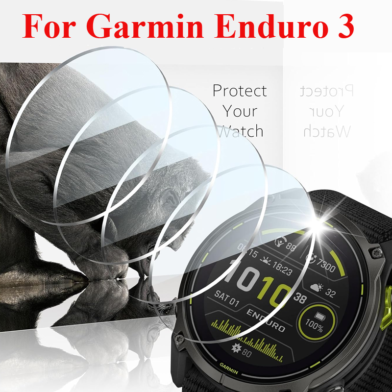 Smart Watch Screen Protector - Film Kaca Tempered untuk Garmin Enduro