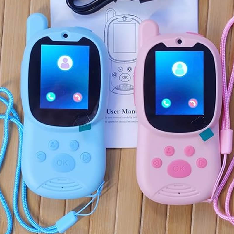 Smartwatch Watches For Kid Boy - Walkie Talkie Lucu 2 Buah Isi