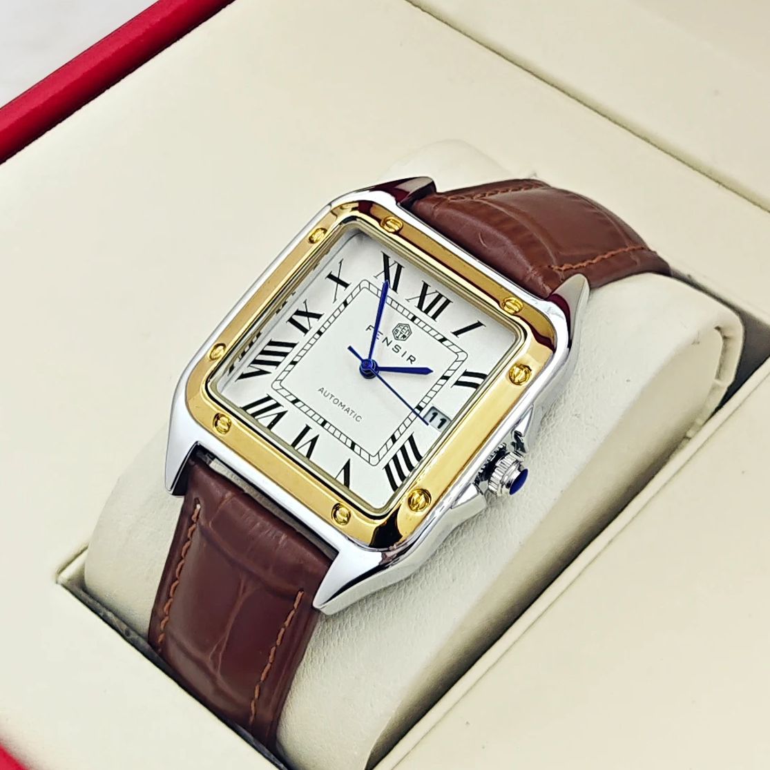 Smartwatch Watches Brand Name - Jam Tangan Kuarsa Pria Kasual Bisnis