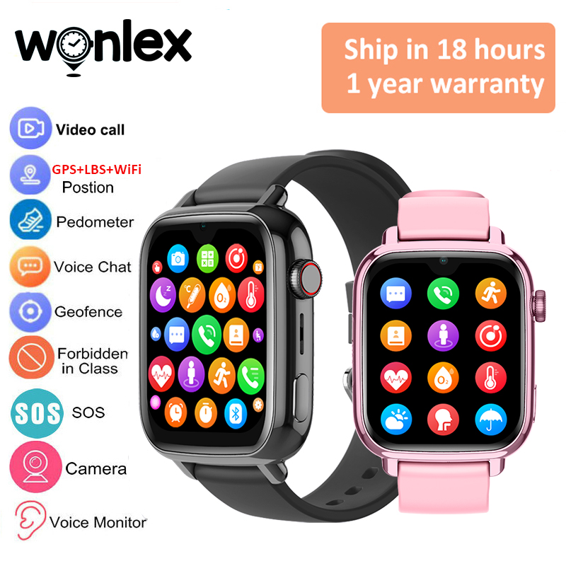 Smartwatch Watch Whatsapp - Wonlex KT34 Jam Tangan Pintar Anak
