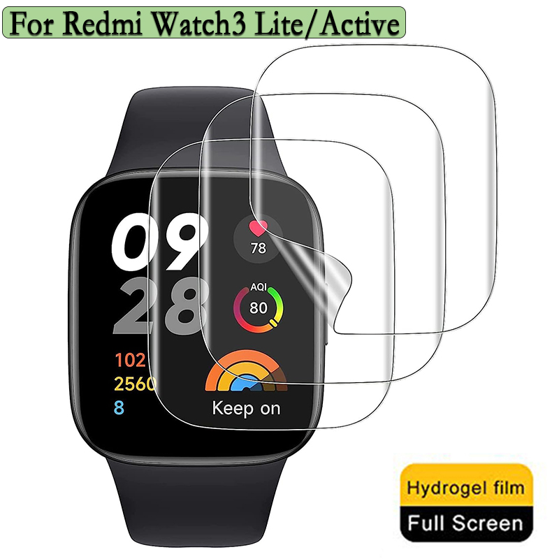 Smart Watch Screen Protector - 3/6 buah hidrogel Film pelindung untuk