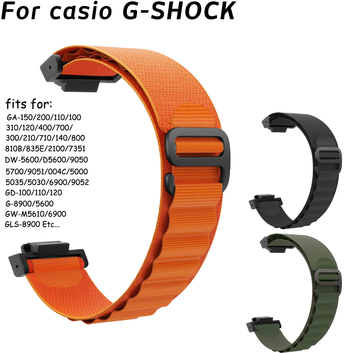 Casio Watch G-Shock Ga-2100 - Gelang jam 16mm UNTUK Casio G-SHOCK