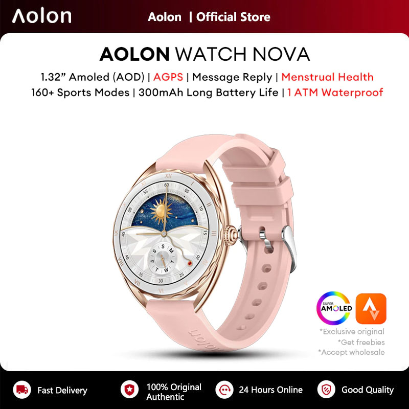 Smartwatch Watch Whatsapp - Jam Tangan Pintar Aolon Nova Layar