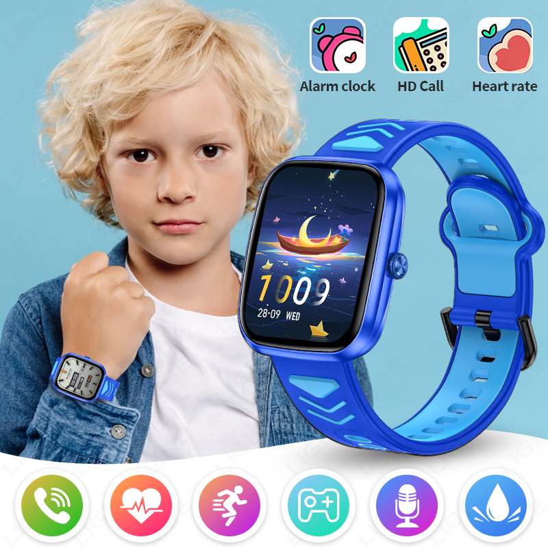 Smartwatch Watches For Kid Boy - Jam Tangan Pintar Anak LIGE 2026