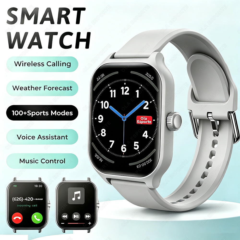 Smartwatch Digital Watches For Men - Jam Tangan Pintar Plus Pria Wanita