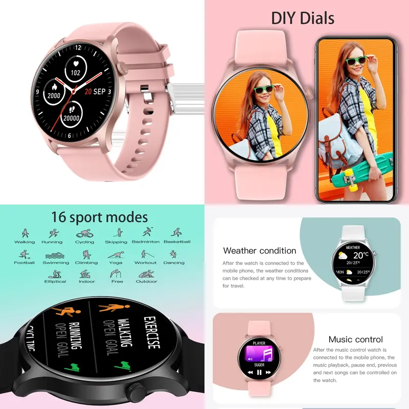 Smartwatch I Watches - SENBONO MAX8 Jam Tangan Pintar Pria