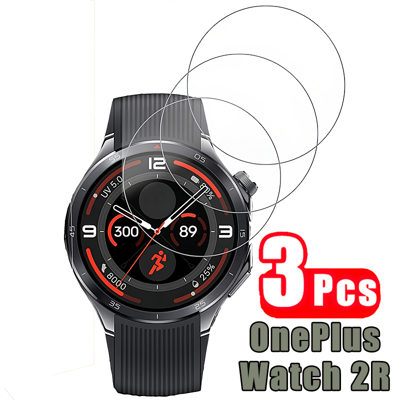 Smart Watch Screen Protector - 3 Buah Pelindung Layar Kaca Tempered