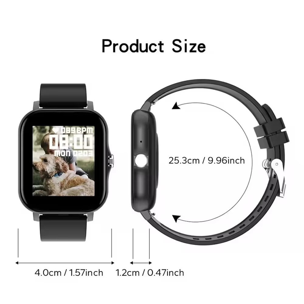 Lenovo 2026 Jam Tangan Pintar  - Smartwatch Digital Watches For Men ulasan dan harga