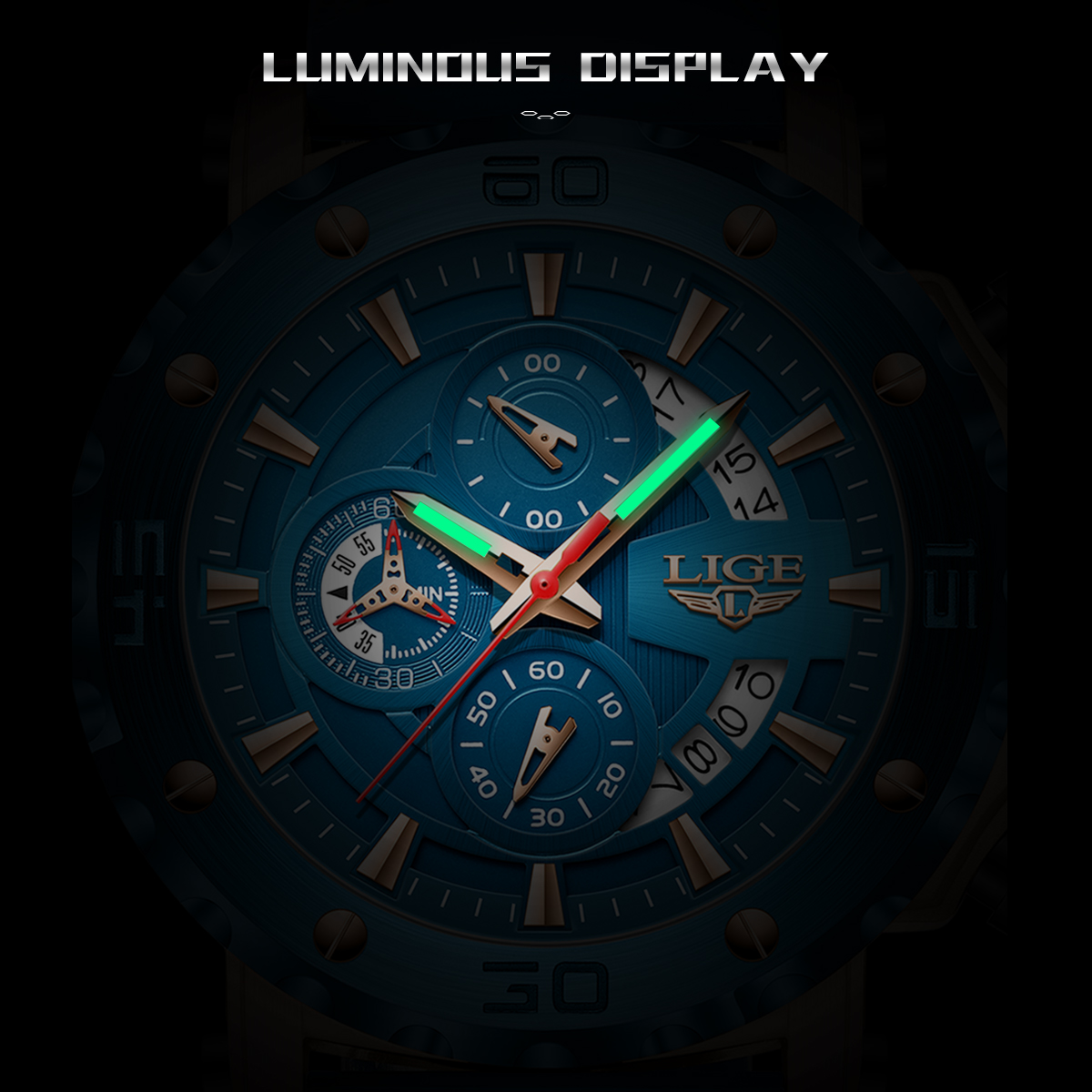 LIGE Jam Tangan Modis untuk Pr - Smartwatch Digital Watches For Men ulasan dan harga