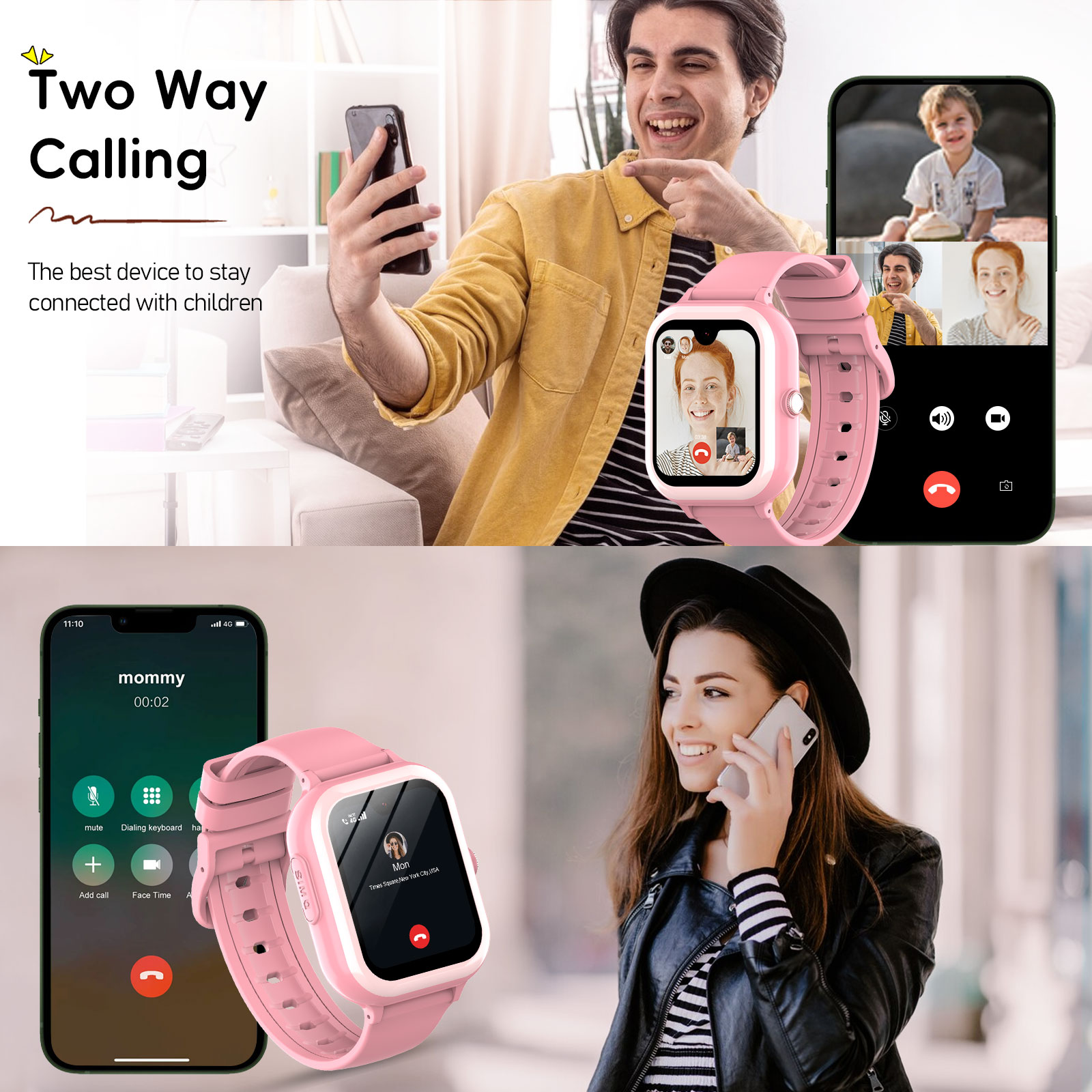 Jam Tangan Pintar Anak Wonlex  - Smartwatch Watch Whatsapp ulasan dan harga