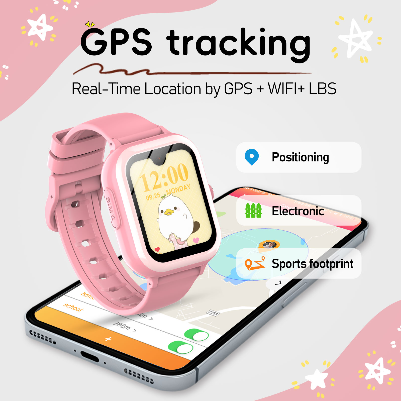 Jam Tangan Pintar Anak Wonlex  - Smartwatch Watch Whatsapp ulasan dan harga
