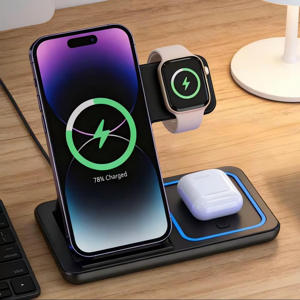 Stasiun Pengisian Daya Nirkabe - Smartwatch Watches Xiaomi ulasan dan harga