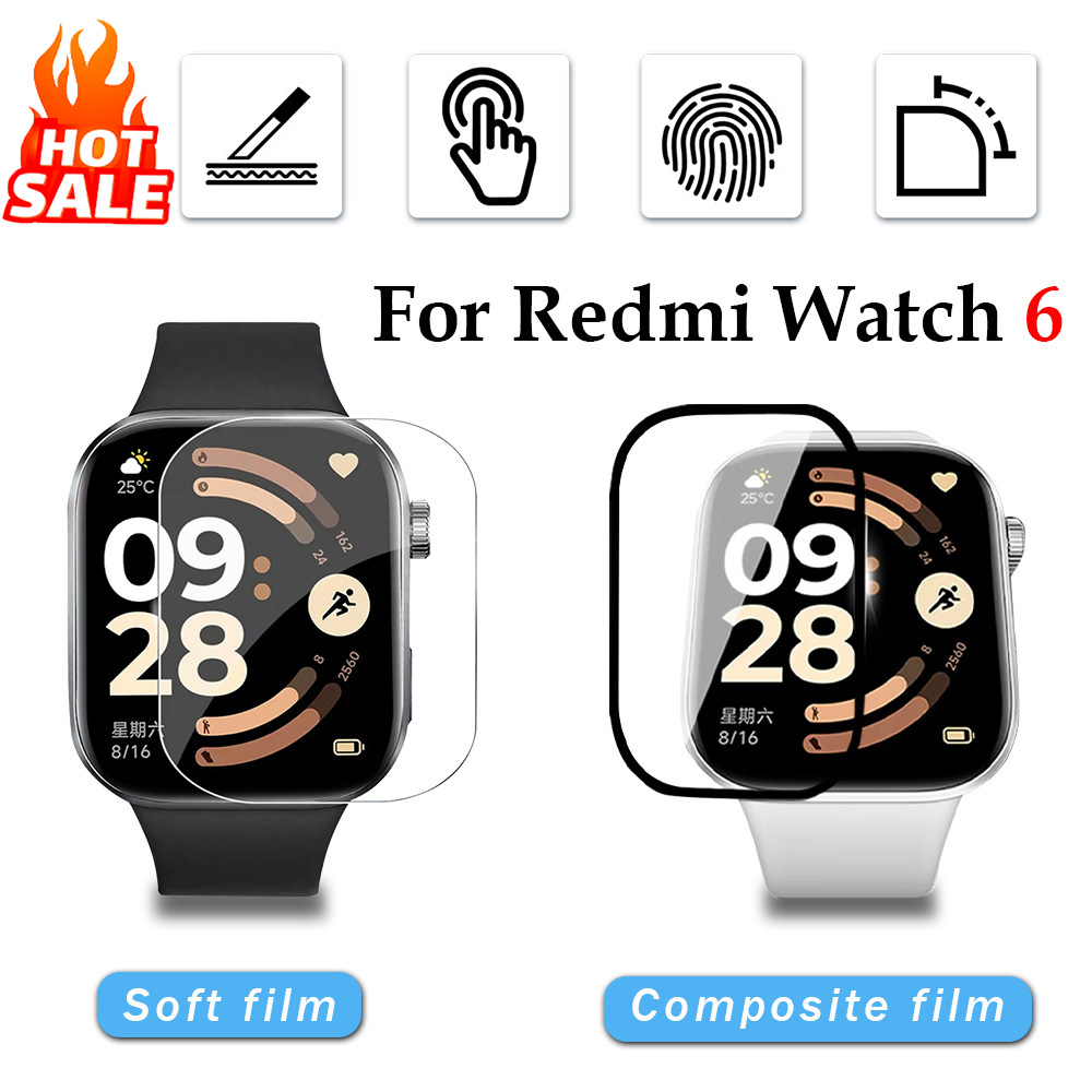 1-5 Buah Film Lembut untuk Xia - Smartwatch Watches Xiaomi ulasan dan harga