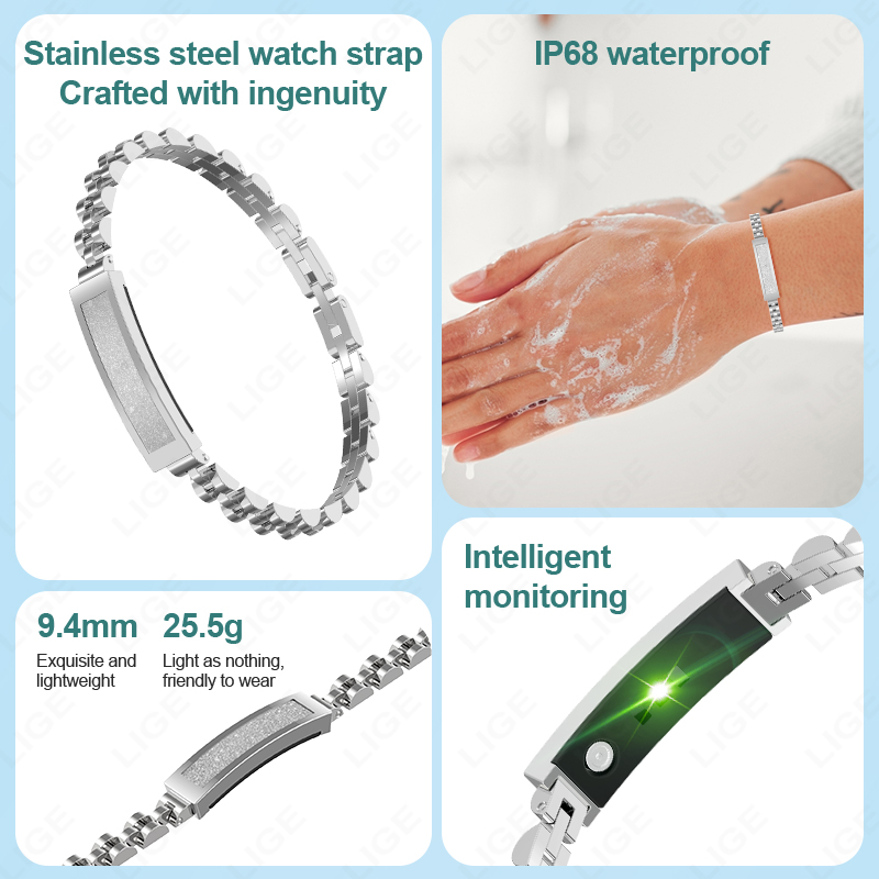 LIGE Jam Tangan Pintar Fashion - Smartwatch Digital Watches For Men ulasan dan harga