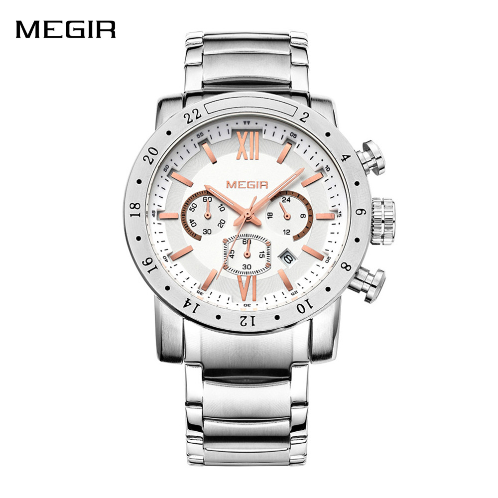 MEGIR Jam Tangan Kasual Baja T - Smartwatch Digital Watches For Men ulasan dan harga