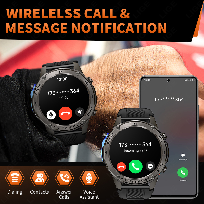 Jam Tangan Pintar GPS Kelas Mi - Smartwatch I Watches ulasan dan harga