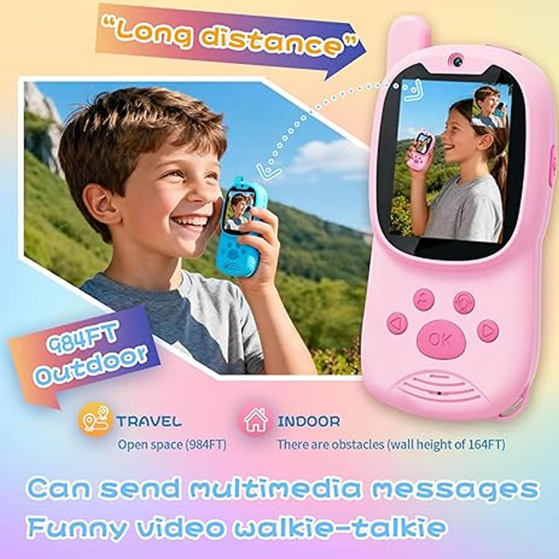 Walkie Talkie Lucu 2 Buah Isi  - Smartwatch Watches For Kid Boy ulasan dan harga