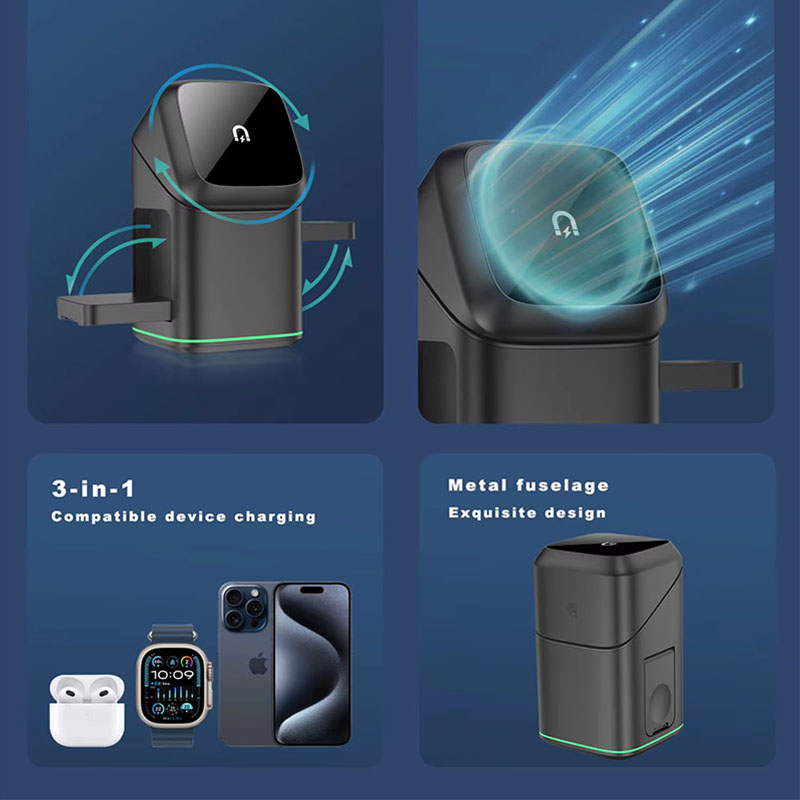 Pengisi Daya Nirkabel Magnetik - Smartwatch Watches Xiaomi ulasan dan harga