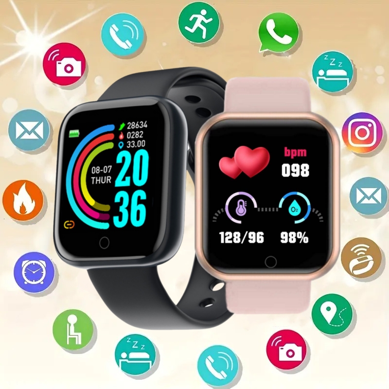 Jam tangan pintar pengingat pe - Smartwatch Digital Watches For Men ulasan dan harga