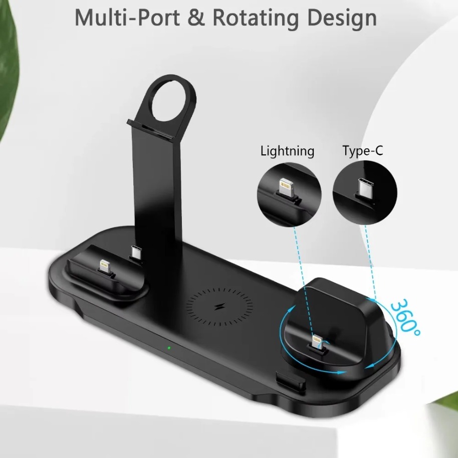 Stasiun Pengisian Daya Nirkabe - Smartwatch Watches Xiaomi ulasan dan harga