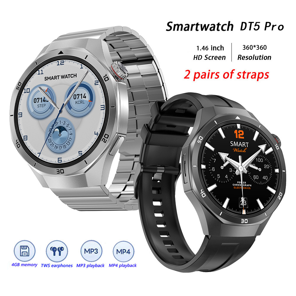 DT5 Pro Jam Tangan Pintar untu - Smartwatch Digital Watches For Men ulasan dan harga
