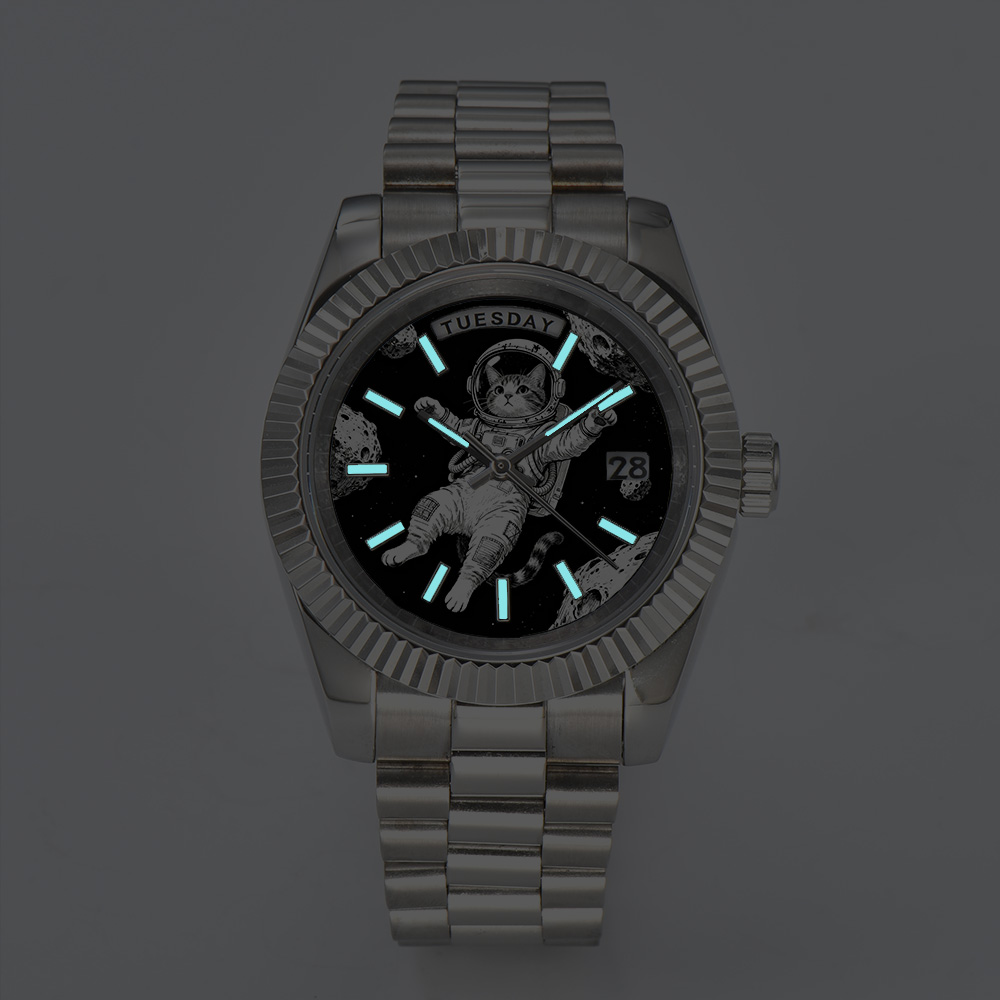 Jam Tangan Pria Kreatif 40mm/3 - Leather Watch Strap ulasan dan harga
