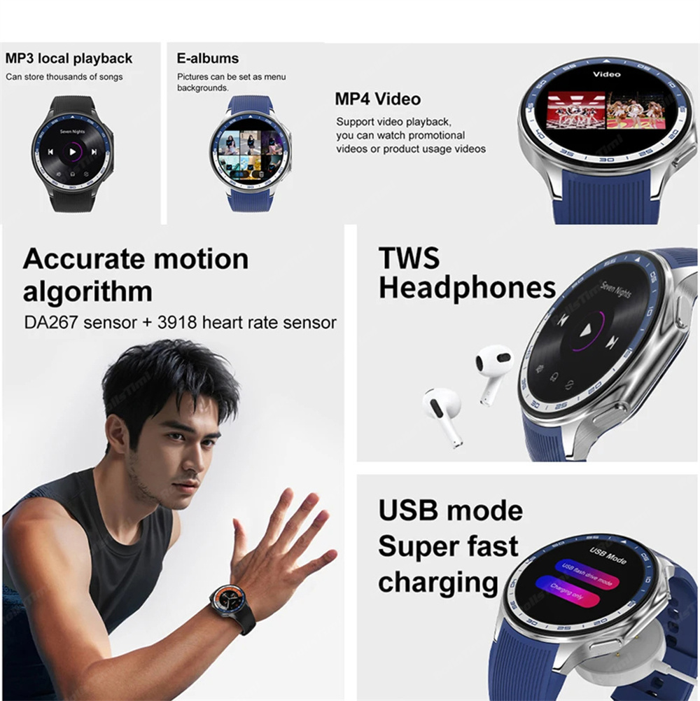 Jam tangan pintar AMOLED 1.43  - Timex Watches Smartwatch ulasan dan harga