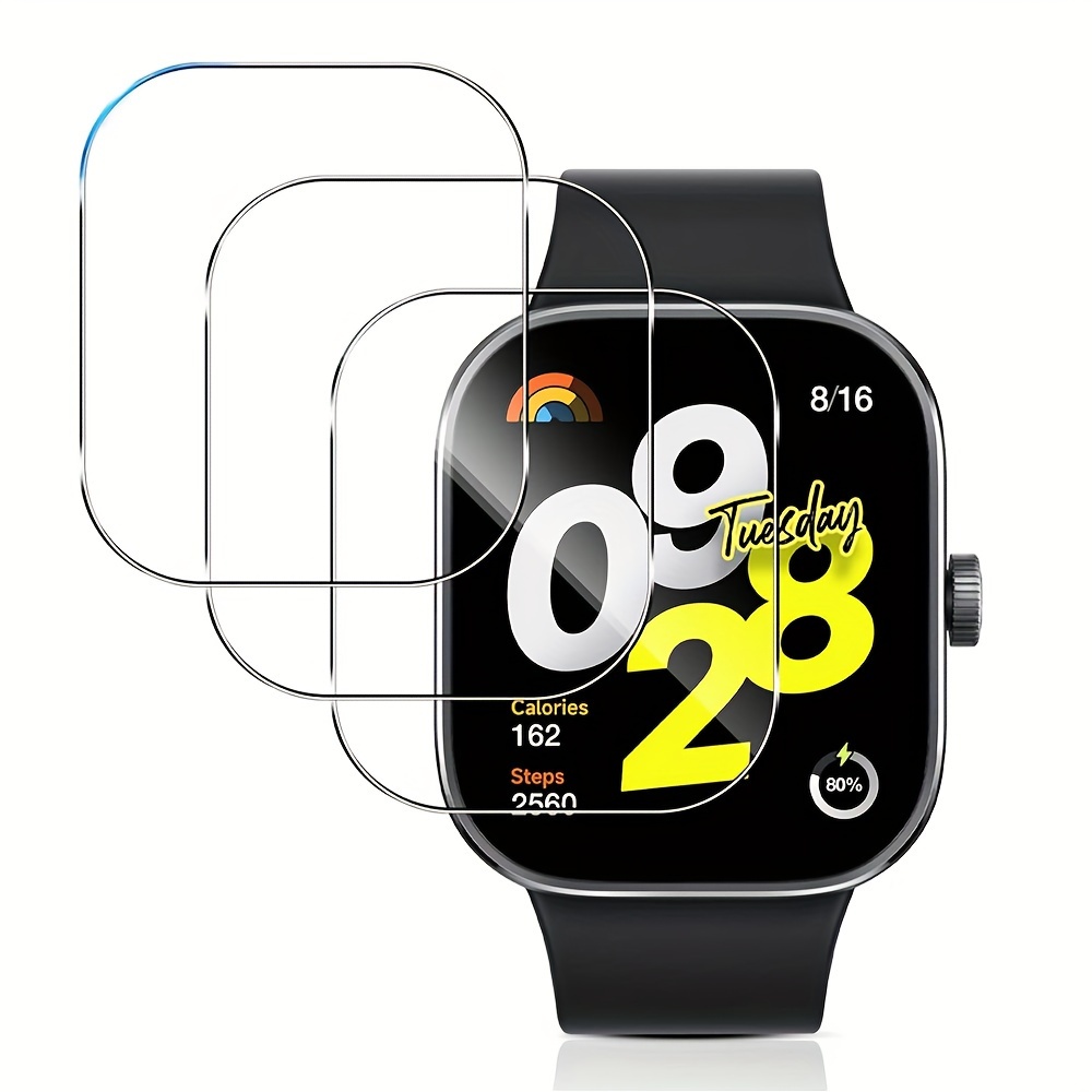 3-5 Buah Kaca Tempered Premium - Smart Watch Screen Protector ulasan dan harga