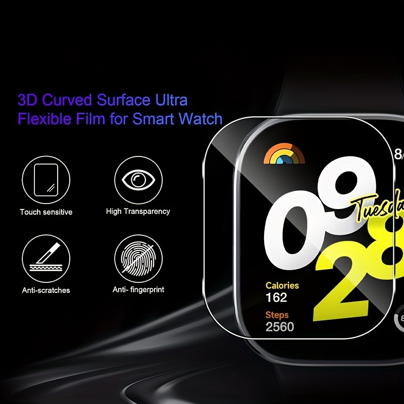 3-5 Buah Kaca Tempered Premium - Smart Watch Screen Protector ulasan dan harga