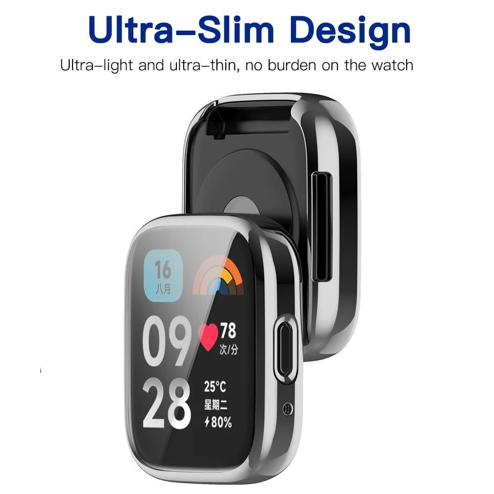 Penutup Pelindung Layar TPU un - Smartwatch Watches Xiaomi ulasan dan harga