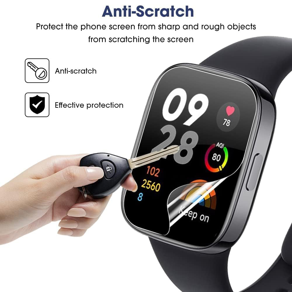3/6 buah hidrogel Film pelindu - Smart Watch Screen Protector ulasan dan harga