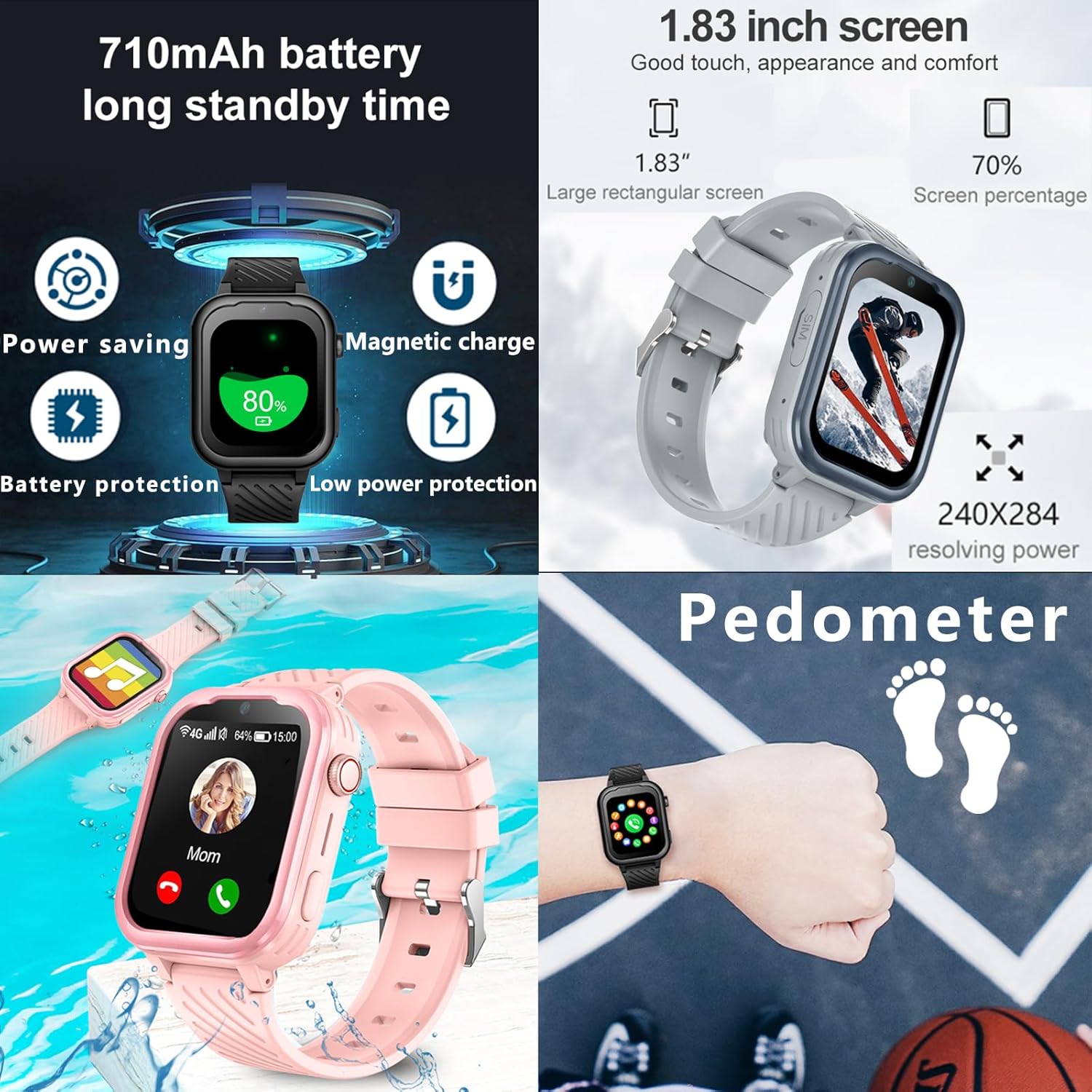 Wonlex KT15Pro 4G Jam Tangan P - Smartwatch Watch Whatsapp ulasan dan harga