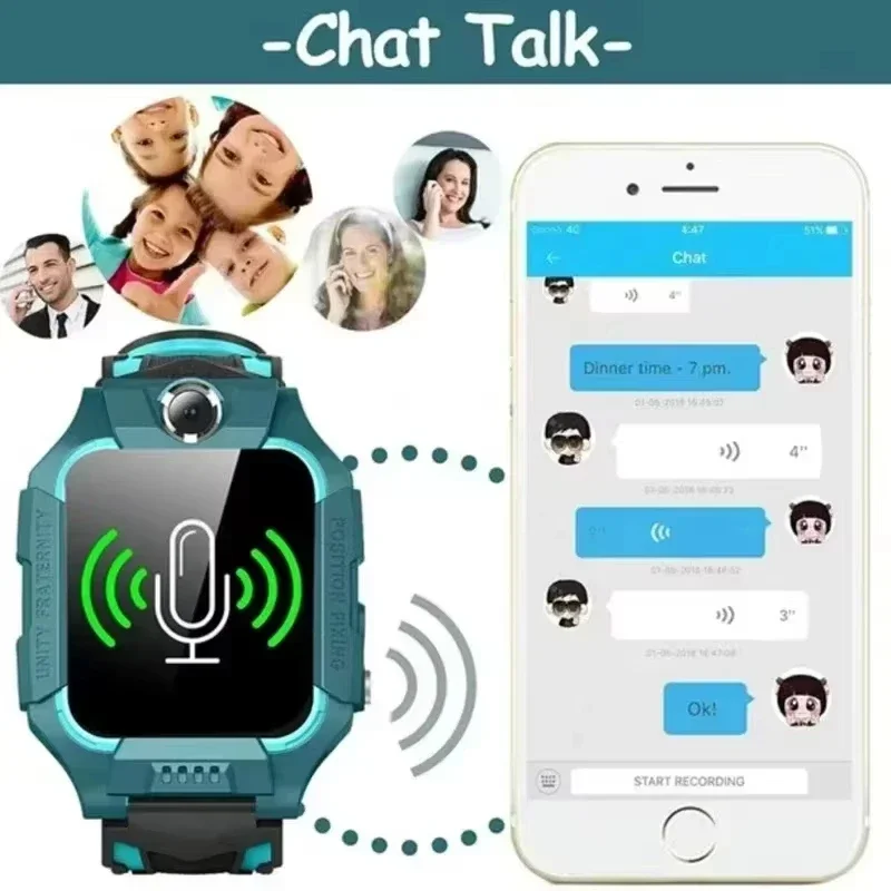 Lenovo 2026 Jam Tangan Pintar  - Smartwatch Watches For Kid Boy ulasan dan harga
