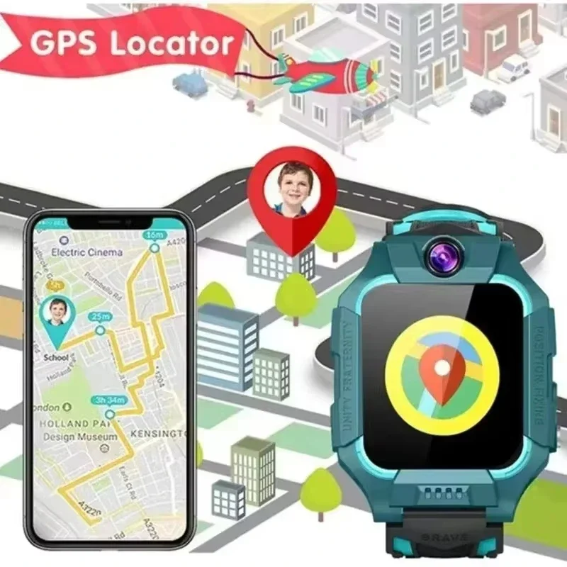 Lenovo 2026 Jam Tangan Pintar  - Smartwatch Watches For Kid Boy ulasan dan harga