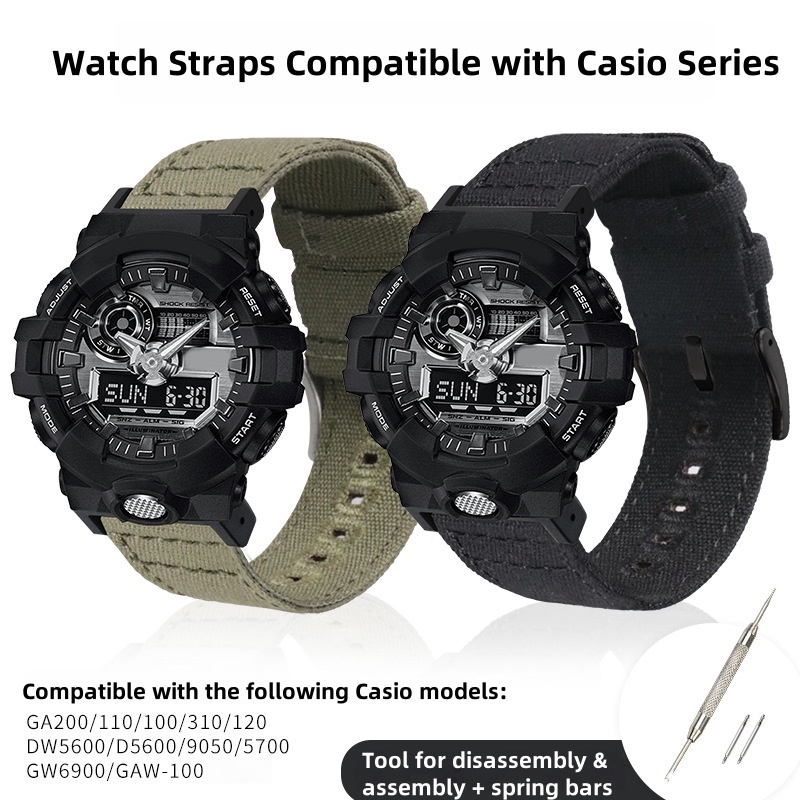 Tali Nilon untuk Jam Tangan Ca - Casio Watch G-Shock Dw-5600 ulasan dan harga