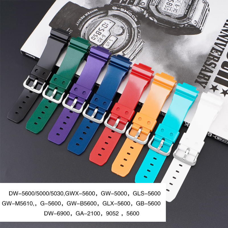 Tali silikon Resin UNTUK Casio - Casio Watch G-Shock Ga-2100 ulasan dan harga