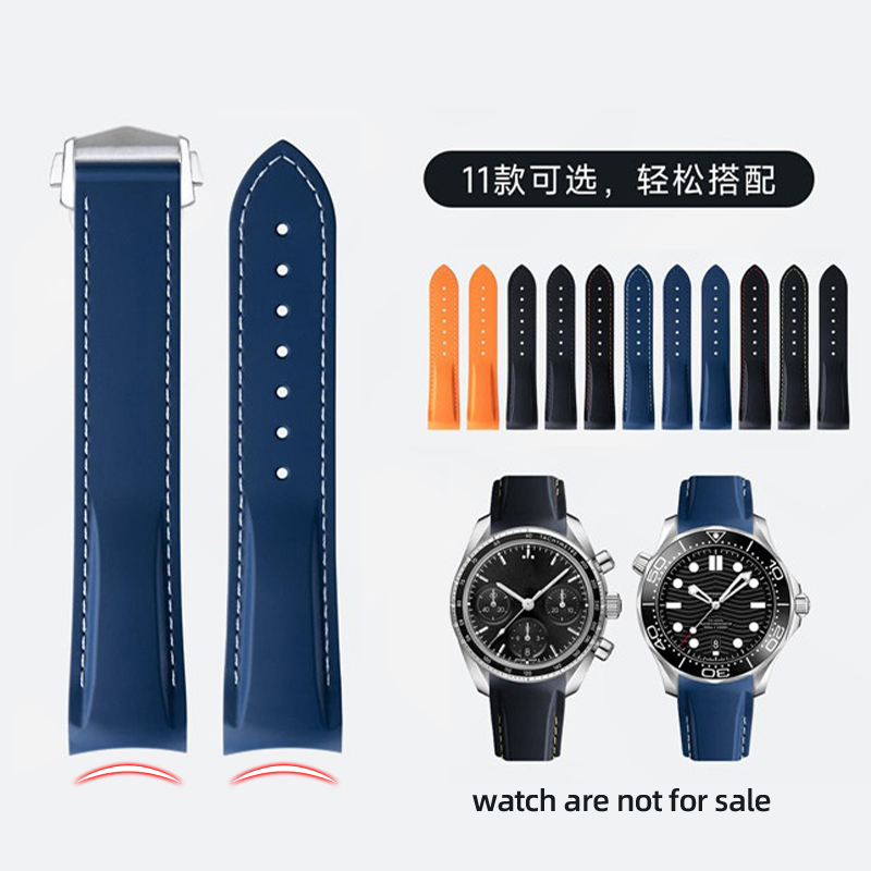 Tali Jam Tangan Silikon Karet  - Omega Watch Speedmaster ulasan dan harga