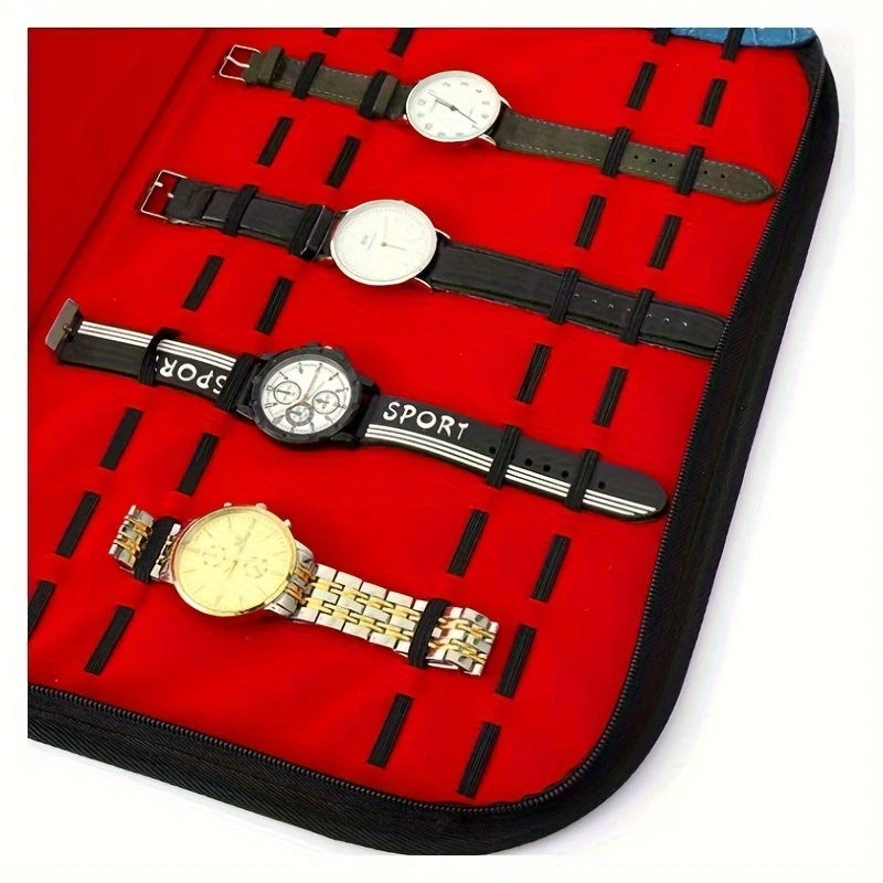 Tas Penyimpanan Jam Tangan 20  - Leather Watch Strap ulasan dan harga