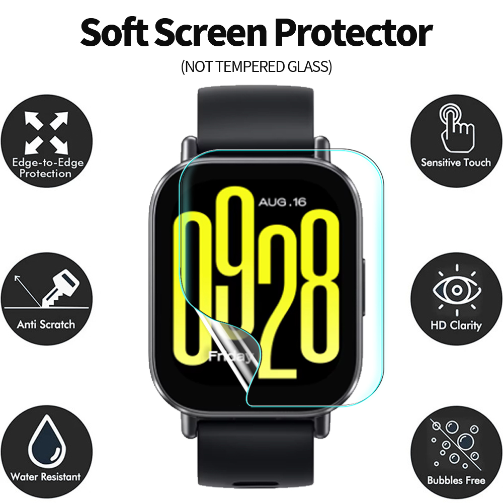 Film Hidrogel untuk Xiaomi Red - Smartwatch Watches Xiaomi ulasan dan harga