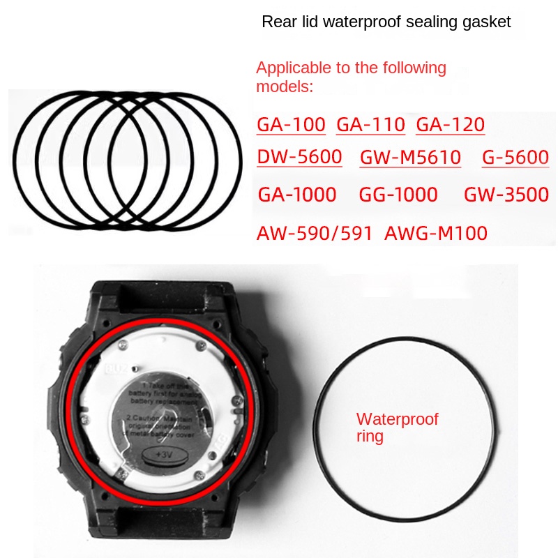 Cover belakang cincin tahan ai - Casio Watch G-Shock Ga-2100 ulasan dan harga