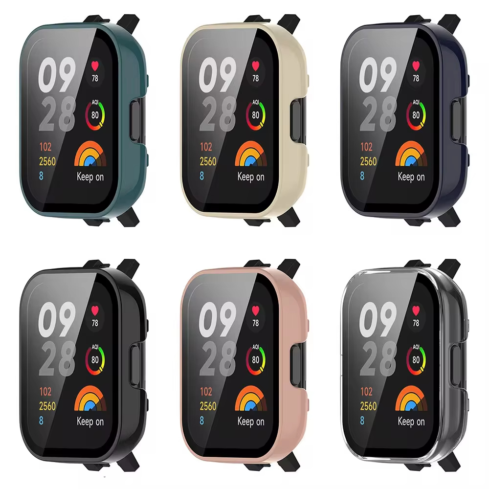 Casing pelindung + kaca Temper - Smartwatch Watches Xiaomi ulasan dan harga