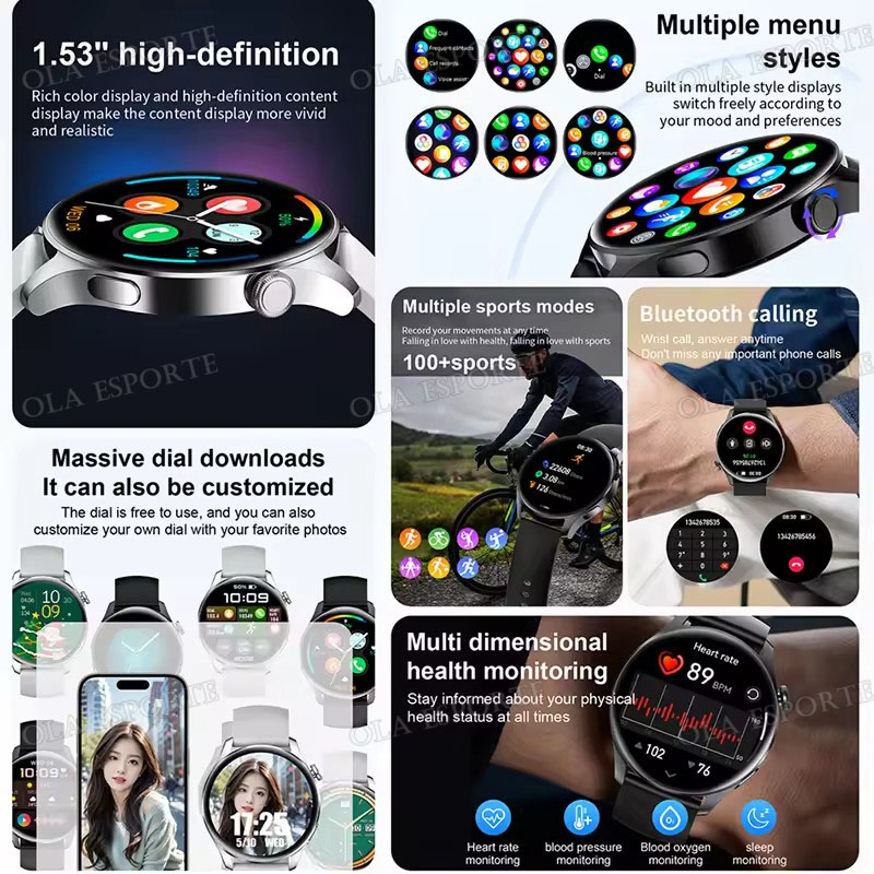Jam Tangan Pintar Baru untuk P - Smartwatch Nothing Watches ulasan dan harga