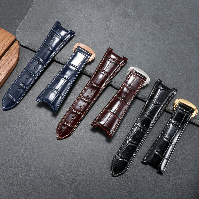 Gelang jam kulit asli untuk Om - Omega Watch Constellation ulasan dan harga