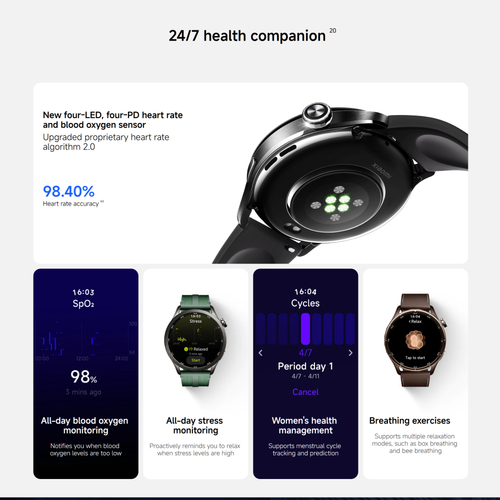 Versi Global Xiaomi Watch S5 X - Timex Watches Smartwatch ulasan dan harga