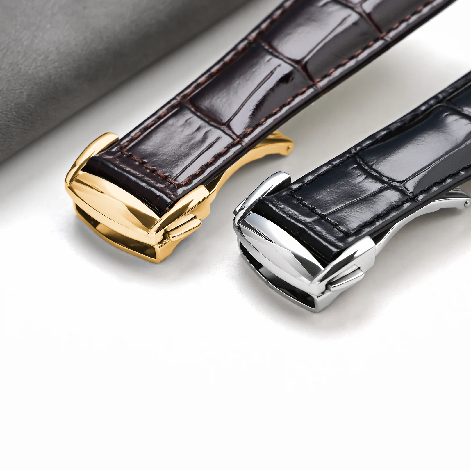 Tali Jam Tangan Kulit Sapi Asl - Omega Watch Constellation ulasan dan harga