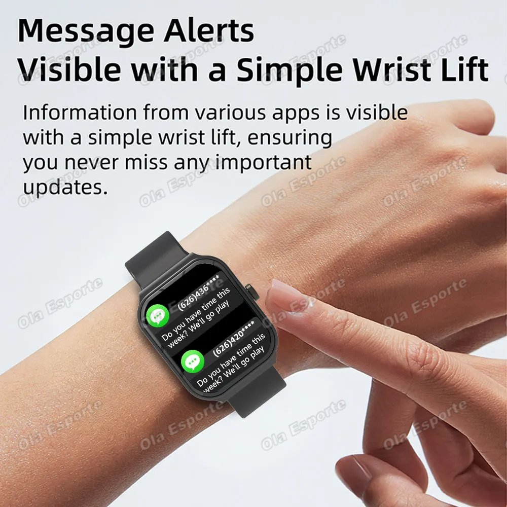 Jam Tangan Pintar Plus Pria Wa - Smartwatch Digital Watches For Men ulasan dan harga