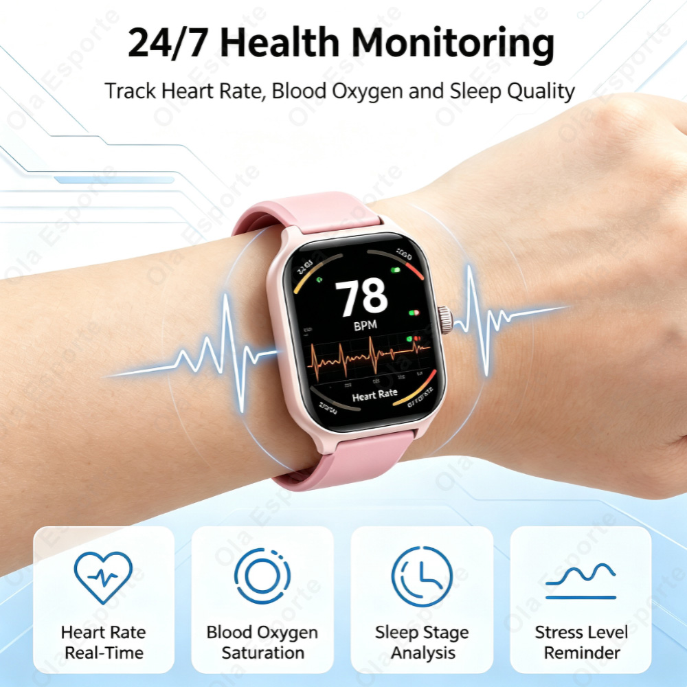 Jam Tangan Pintar Plus Pria Wa - Smartwatch Digital Watches For Men ulasan dan harga