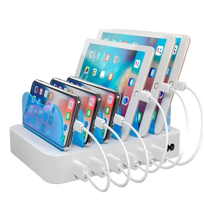 6USB dudukan telepon desktop,  - Smartwatch I Watches ulasan dan harga