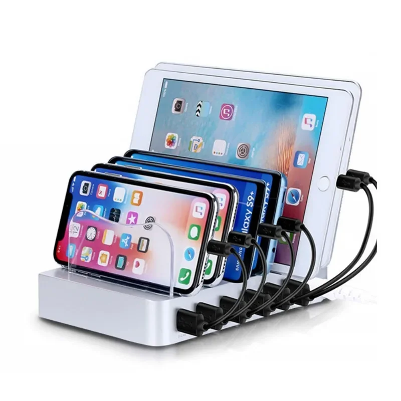 6USB dudukan telepon desktop,  - Smartwatch I Watches ulasan dan harga