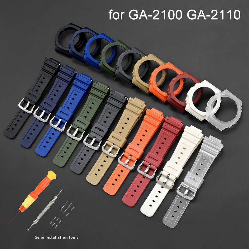 Casing Tali Jam Tangan Karet B - Casio Watch G-Shock Ga-2100 ulasan dan harga